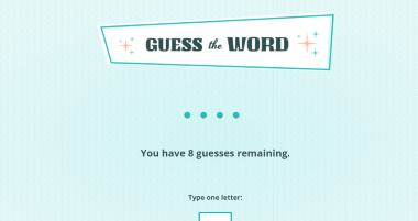 Guess the Word Game